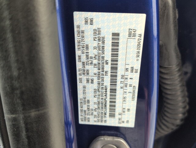 used 2023 Ford Escape car, priced at $17,588