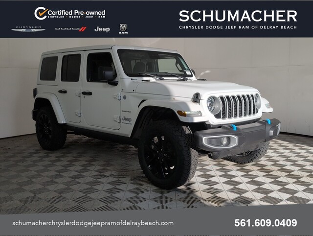 used 2024 Jeep WRANGLER 4XE car, priced at $34,998