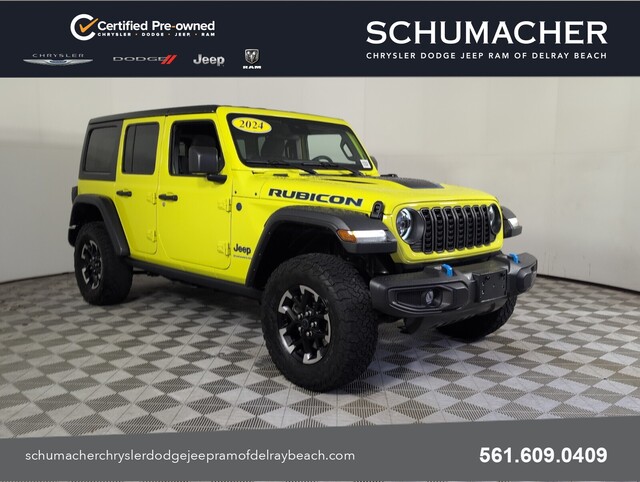 used 2024 Jeep WRANGLER 4XE car, priced at $35,488
