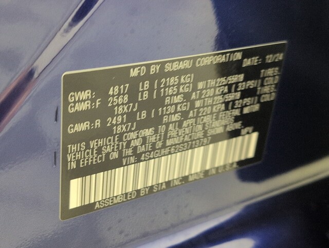 used 2025 Subaru XV Crosstrek car, priced at $29,478