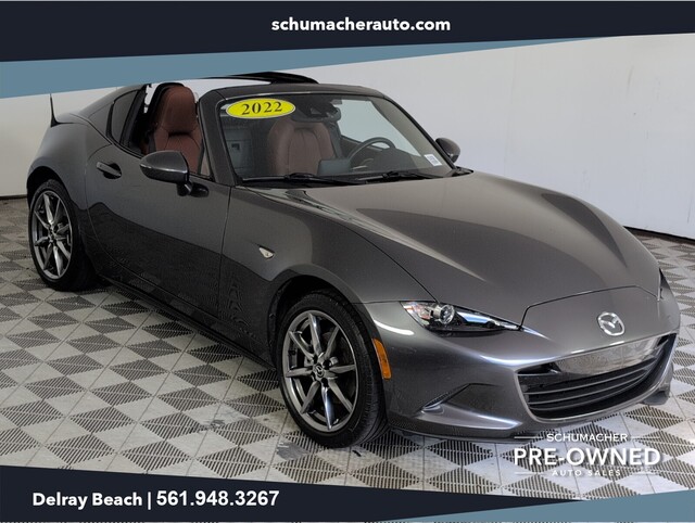 used 2022 Mazda MX-5 Miata RF car, priced at $23,898