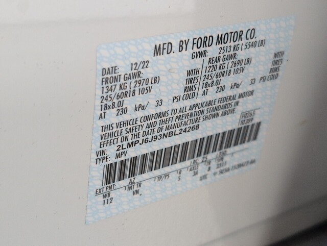 used 2022 Lincoln Nautilus car, priced at $26,798