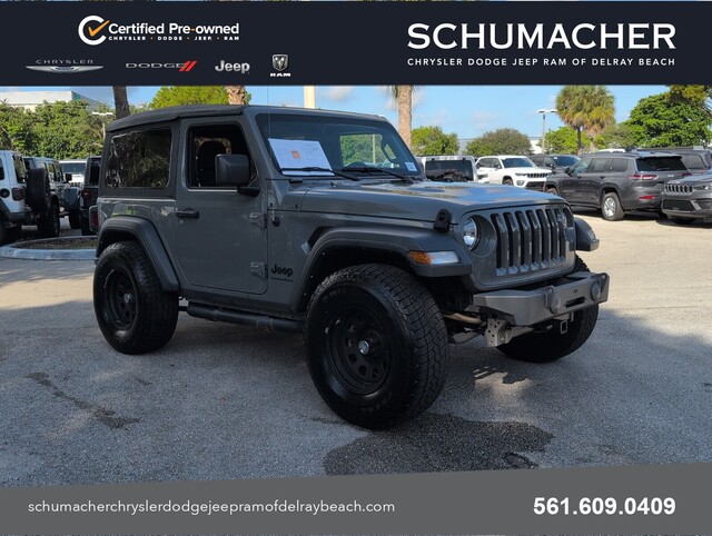 used 2023 Jeep Wrangler car, priced at $28,988