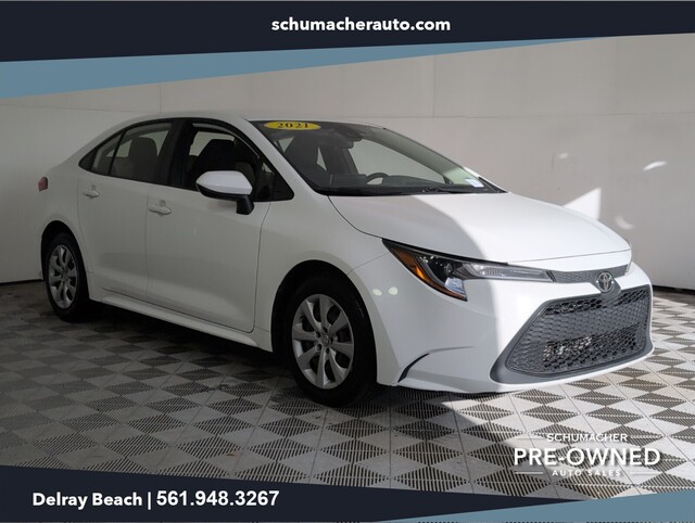 used 2021 Toyota Corolla car, priced at $14,288