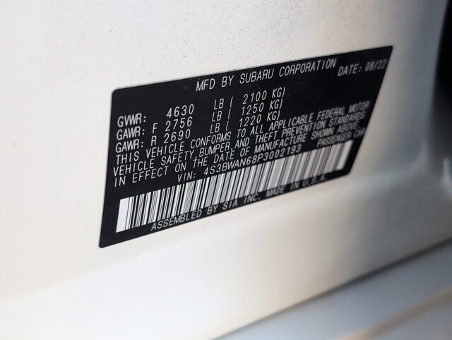 used 2023 Subaru Legacy car, priced at $23,188