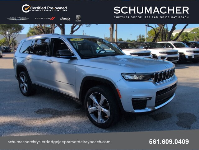 used 2021 Jeep GRAND CHEROKEE L car, priced at $25,998