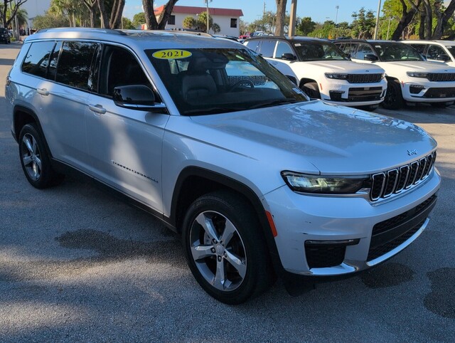 used 2021 Jeep GRAND CHEROKEE L car, priced at $25,998