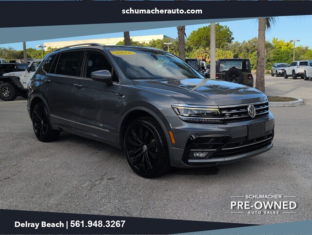 used 2018 Volkswagen Tiguan car, priced at $14,638