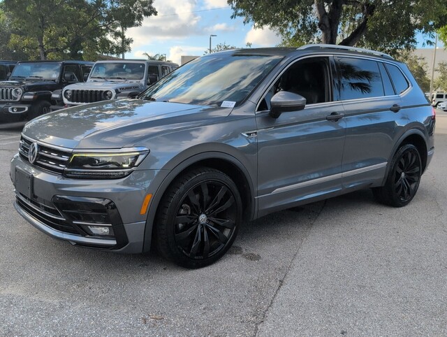 used 2018 Volkswagen Tiguan car, priced at $14,638