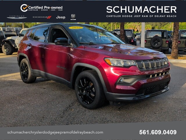 used 2022 Jeep Compass car, priced at $18,738