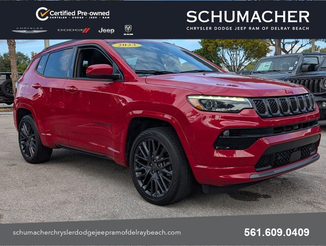 used 2023 Jeep Compass car, priced at $22,988
