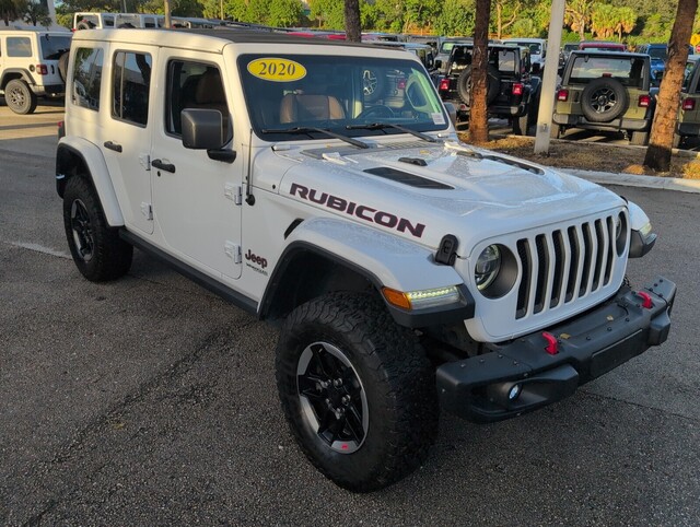 used 2020 Jeep Wrangler Unlimited car, priced at $30,688