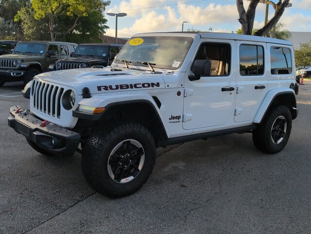 used 2020 Jeep Wrangler Unlimited car, priced at $30,688