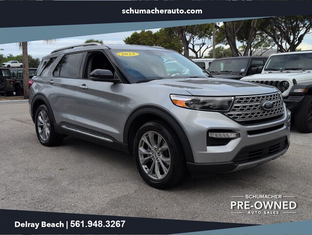 used 2023 Ford Explorer car, priced at $29,998