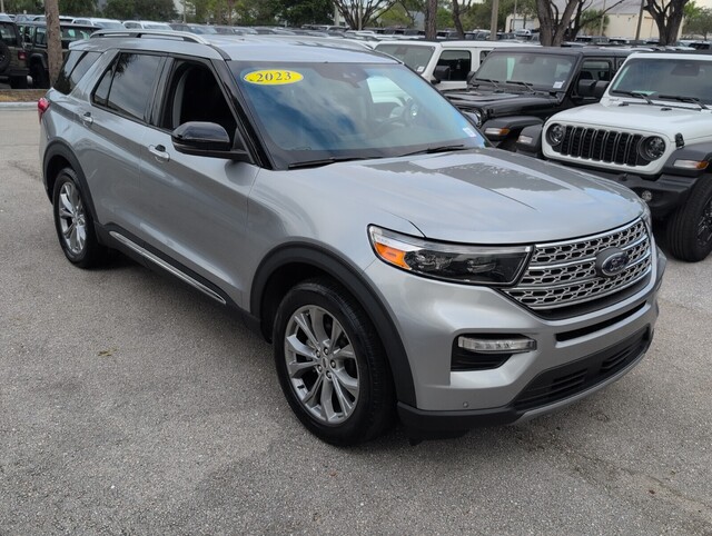 used 2023 Ford Explorer car, priced at $25,698
