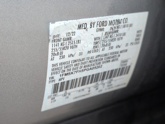 used 2023 Ford Explorer car, priced at $25,698