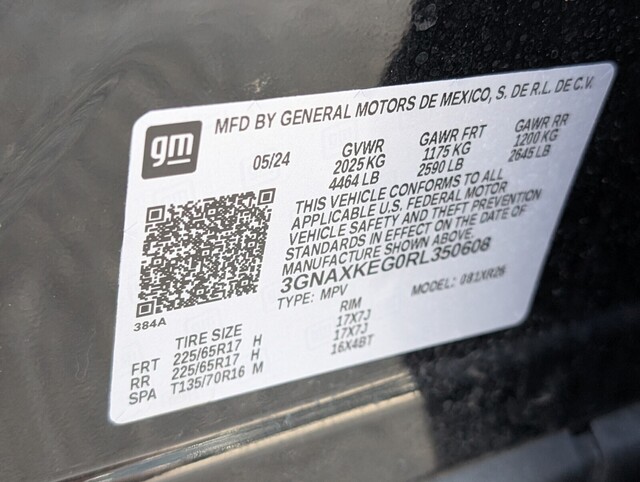 used 2024 Chevrolet Equinox car, priced at $18,998