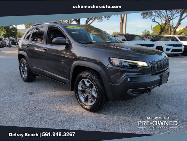 used 2019 Jeep Cherokee car, priced at $15,800