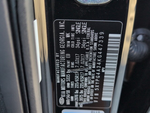 used 2019 Kia Sorento car, priced at $12,598