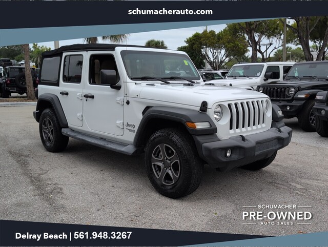 used 2018 Jeep Wrangler Unlimited car, priced at $19,998