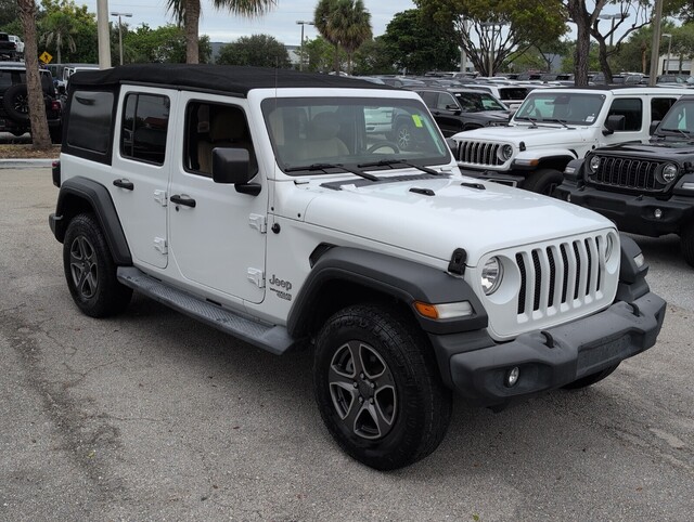 used 2018 Jeep Wrangler Unlimited car, priced at $19,998