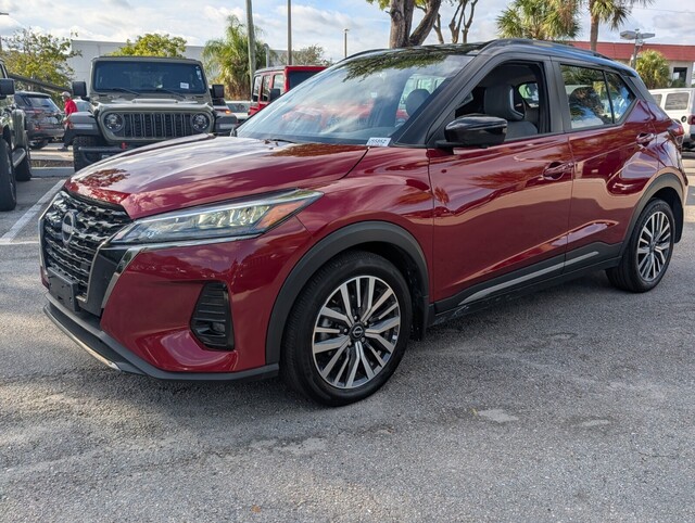 used 2023 Nissan Kicks car, priced at $15,988