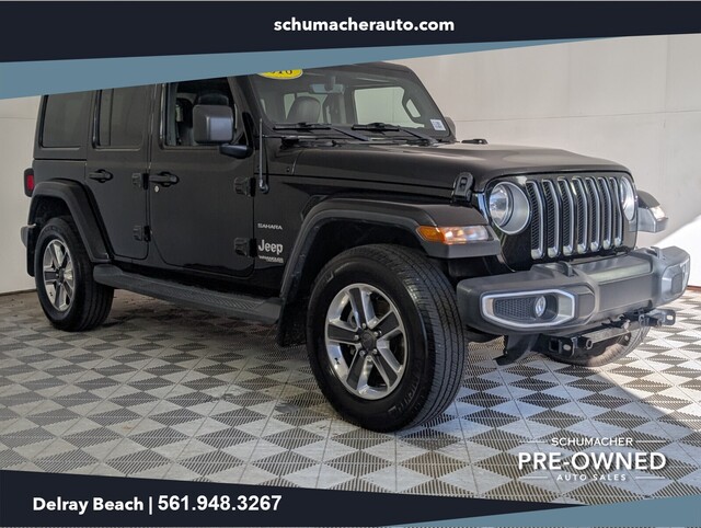 used 2018 Jeep Wrangler Unlimited car, priced at $21,178