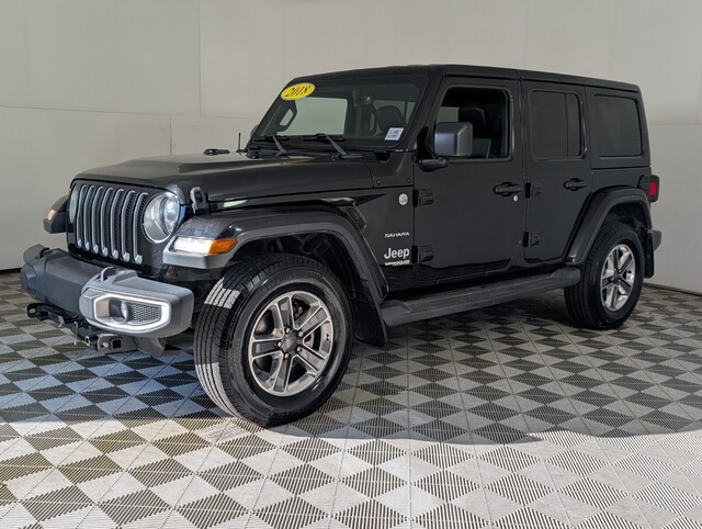 used 2018 Jeep Wrangler Unlimited car, priced at $21,178