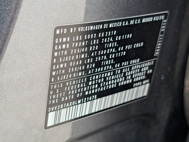 used 2020 Volkswagen Tiguan car, priced at $17,988