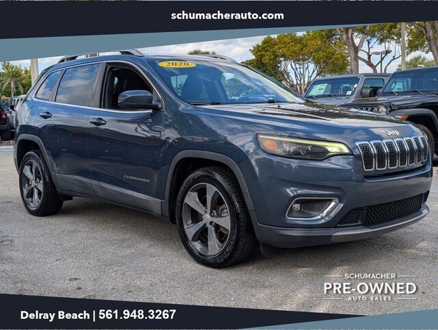 used 2020 Jeep Cherokee car, priced at $18,688