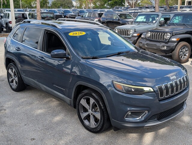 used 2020 Jeep Cherokee car, priced at $18,688