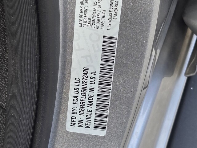 used 2022 Ram 1500 car, priced at $39,998