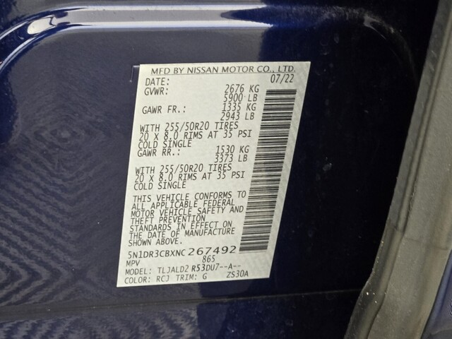 used 2022 Nissan Pathfinder car, priced at $20,888