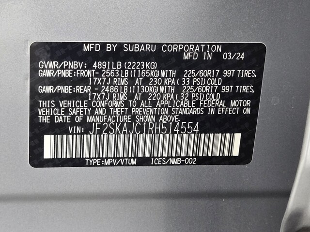 used 2024 Subaru Forester car, priced at $29,998