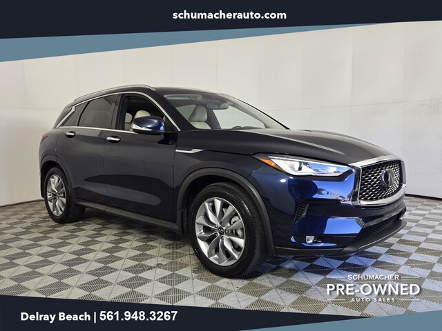 used 2022 INFINITI QX50 car, priced at $24,498