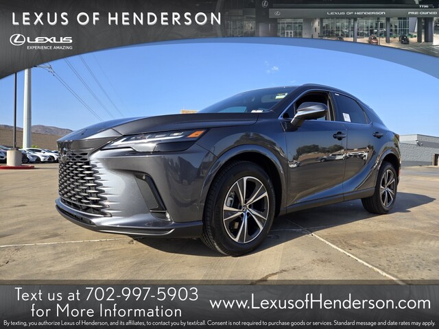 new 2025 Lexus RX car, priced at $53,609