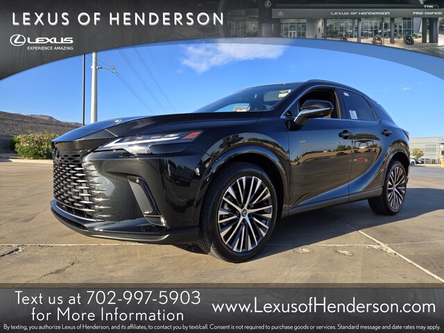 new 2025 Lexus RX car, priced at $57,889