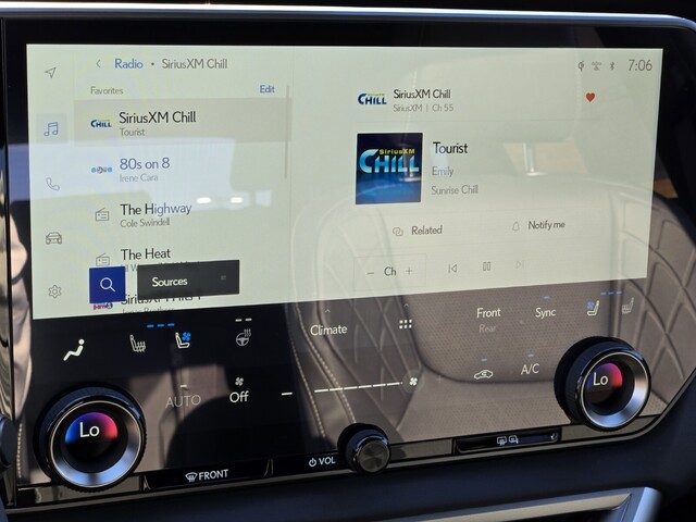 new 2025 Lexus RX car, priced at $57,889