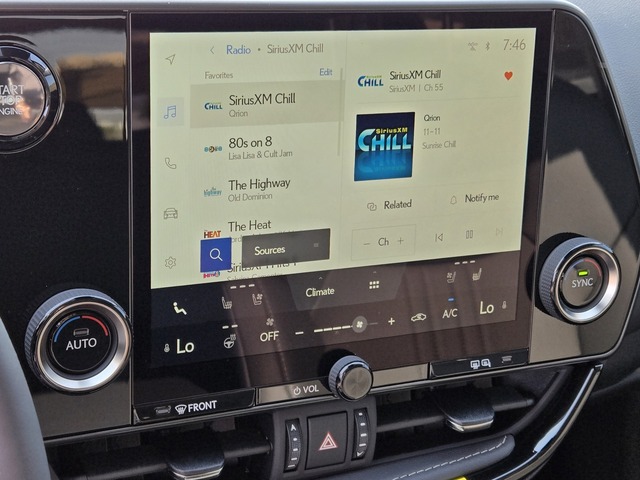 new 2025 Lexus NX car, priced at $49,725