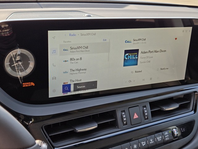 new 2025 Lexus ES car, priced at $50,614