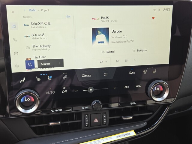 new 2025 Lexus NX car, priced at $52,534
