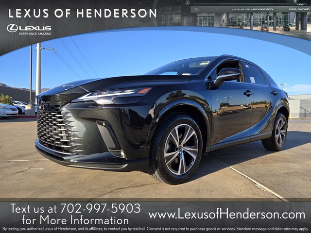 new 2025 Lexus RX car, priced at $55,229