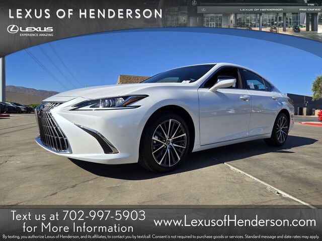 new 2025 Lexus ES car, priced at $50,744