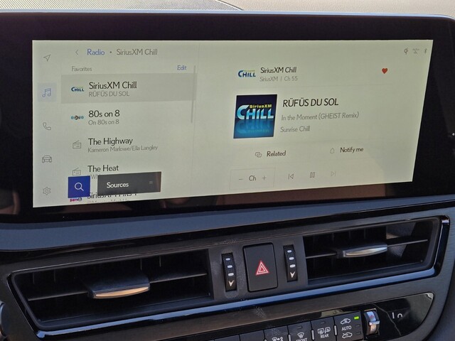 new 2025 Lexus ES car, priced at $50,744