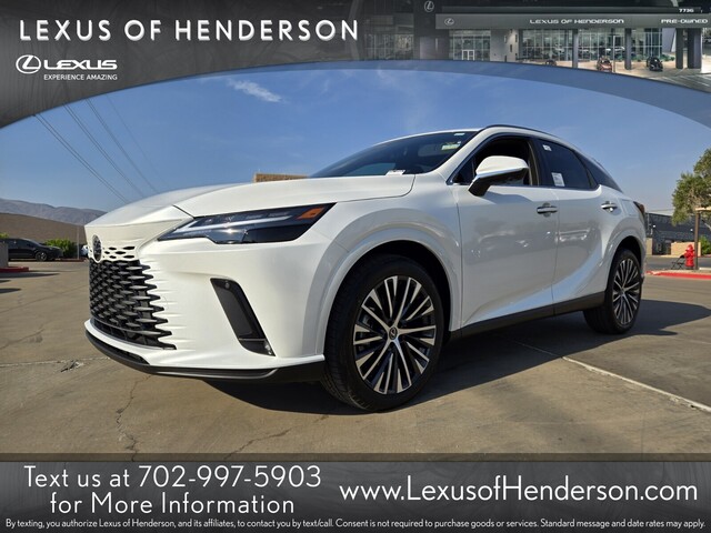 new 2025 Lexus RX car, priced at $58,924