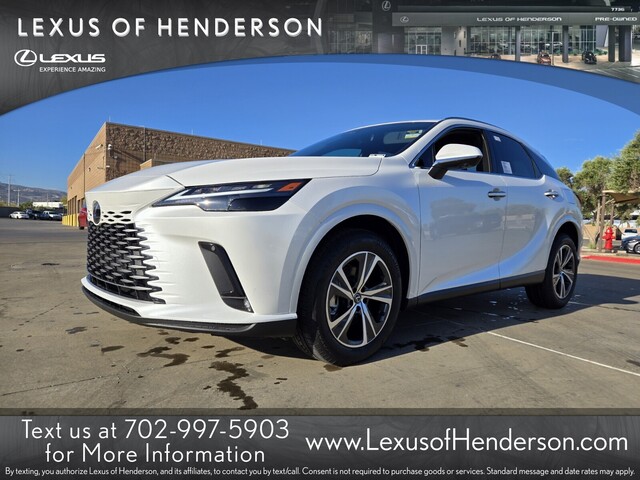 new 2025 Lexus RX car, priced at $55,729