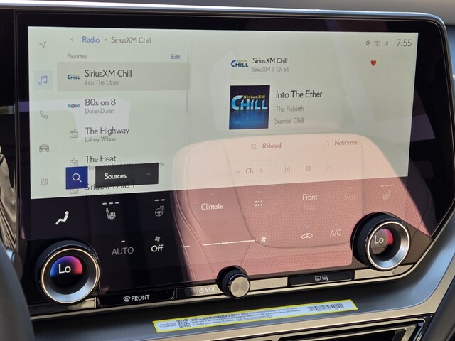 new 2025 Lexus TX car, priced at $57,679