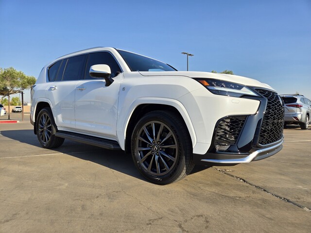 new 2025 Lexus LX car, priced at $118,178