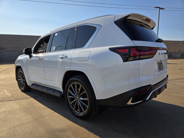 new 2025 Lexus LX car, priced at $118,178