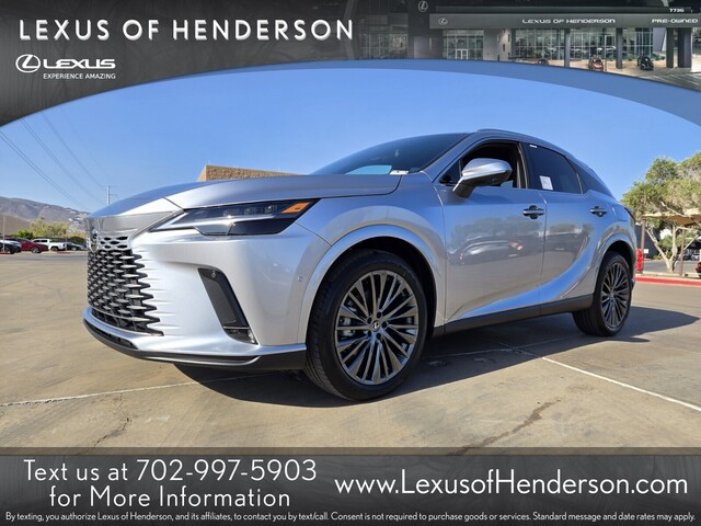 new 2025 Lexus RX car, priced at $68,405